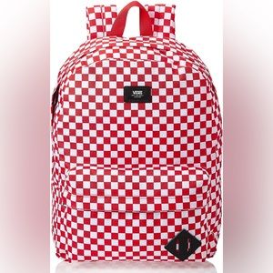 Vans Old Skool III Backpack (One_Size, Red Check) brand new